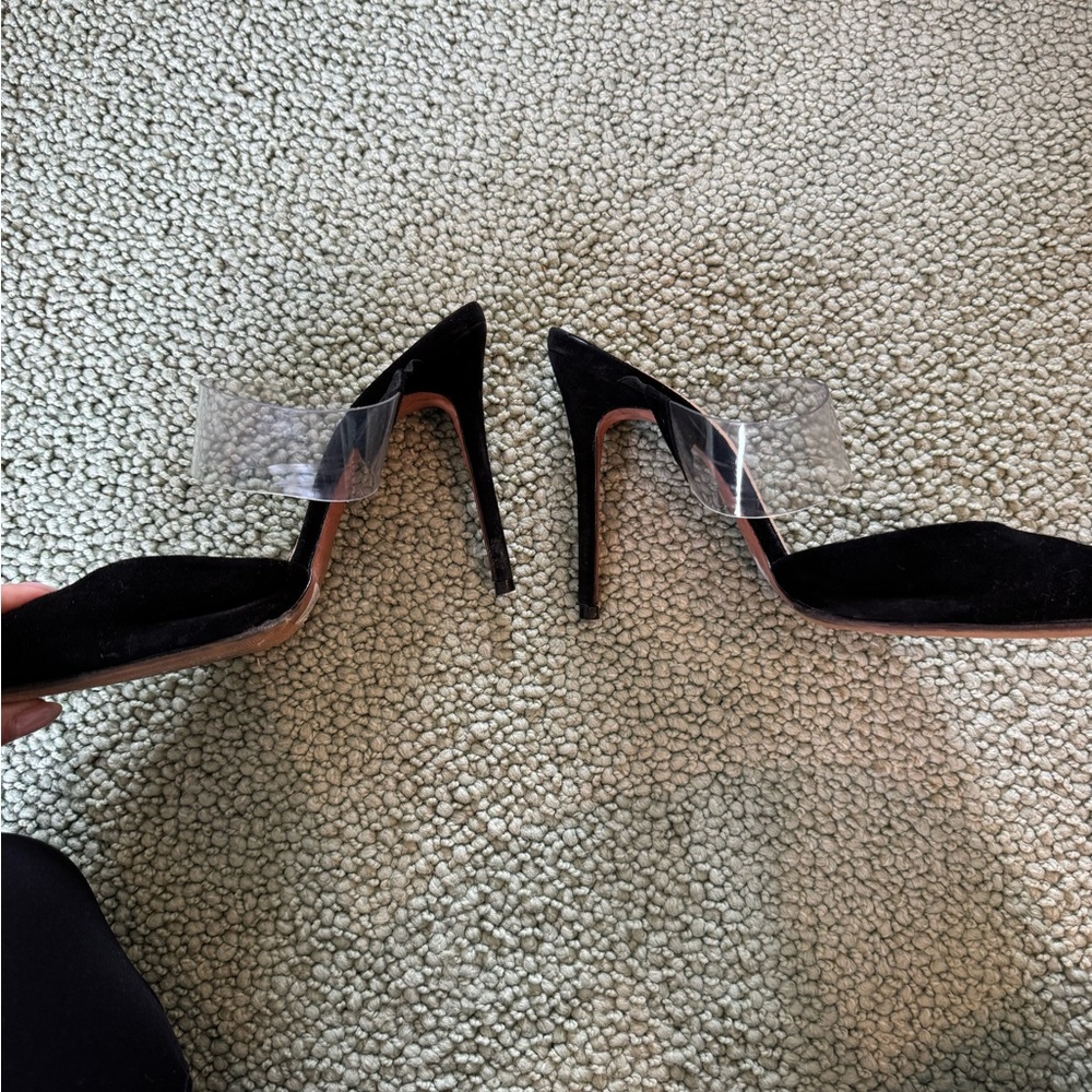 SCHUTZ

SIONNE MULE BLACK SUEDE/VINYL - Picture 5 of 10